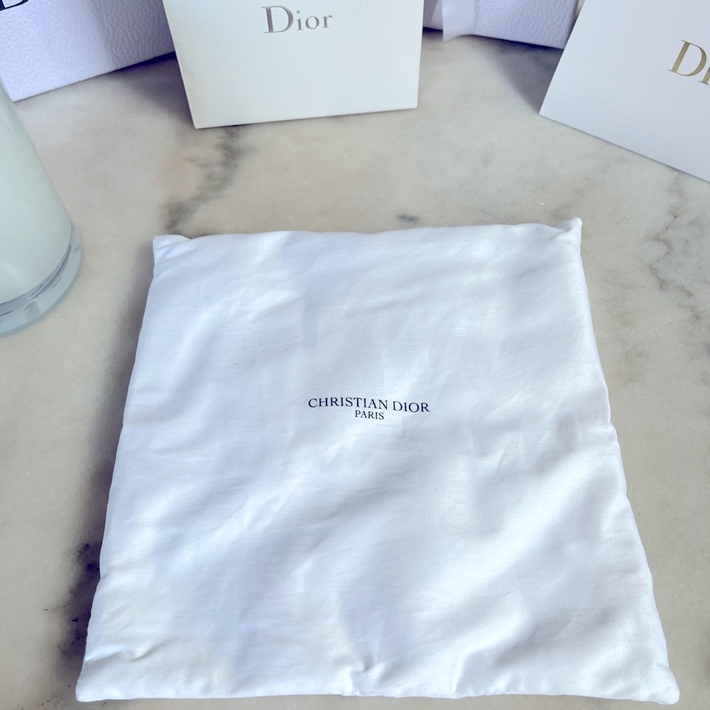 Christian Dior Dust Bag and Christian Dior Silica Gel Pillow